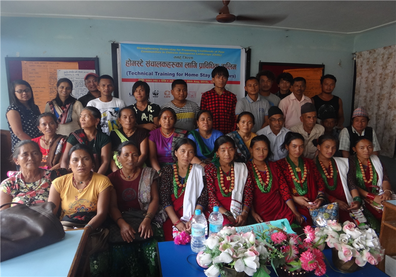 Homestay Training at Tanahun